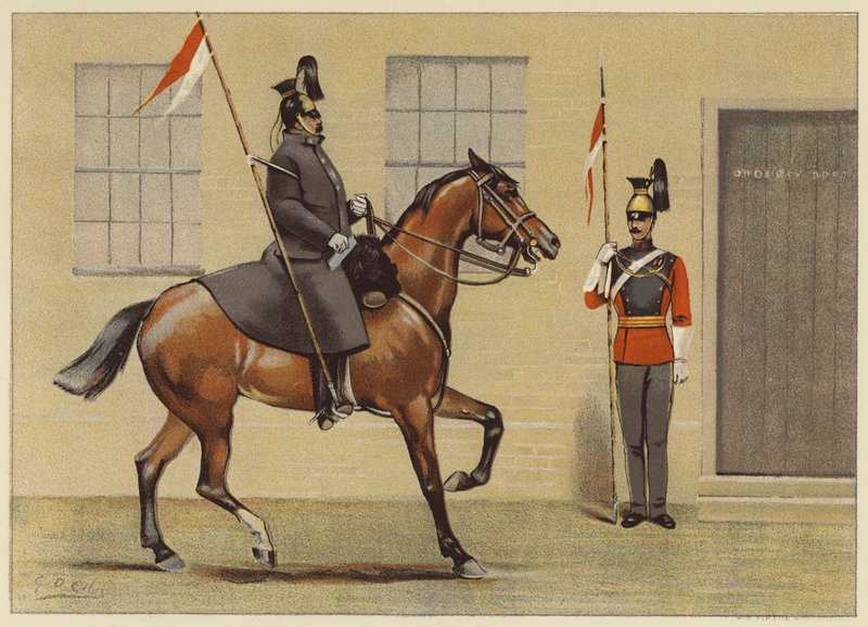 16. (Queens) Lancers tekijältä Godfrey Douglas Giles