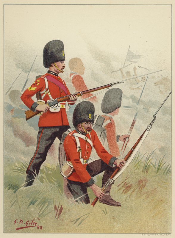87., prinsessa Victorias (Royal Irish Fusiliers) tekijältä Godfrey Douglas Giles