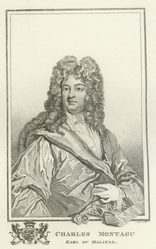 Charles Montagu, Halifaxin jaarli tekijältä Godfrey Kneller