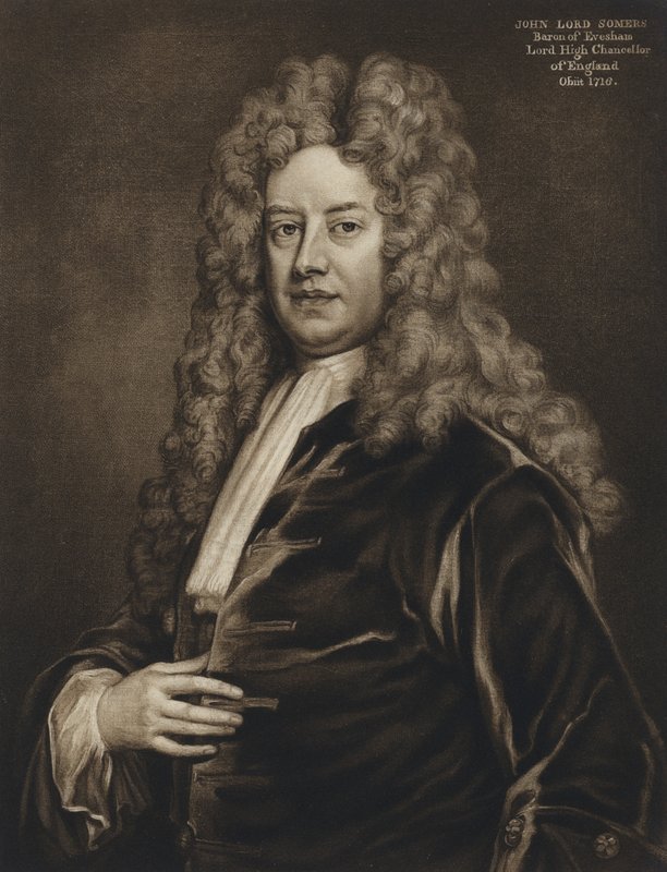 John, paroni Somers tekijältä Godfrey Kneller