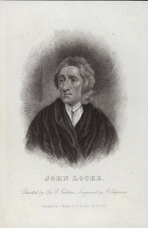 John Locke tekijältä Godfrey Kneller