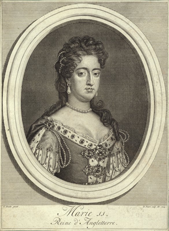Englannin, Skotlannin ja Irlannin kuningatar Mary II:n muotokuva tekijältä Godfrey Kneller