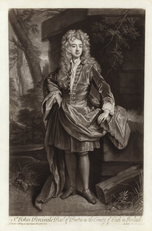 Sir John Percivalen muotokuva tekijältä Godfrey Kneller
