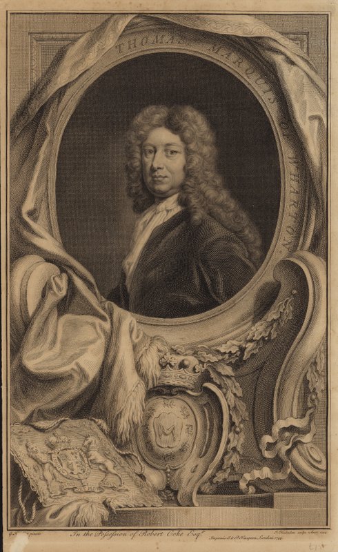 Thomas Wharton tekijältä Godfrey Kneller