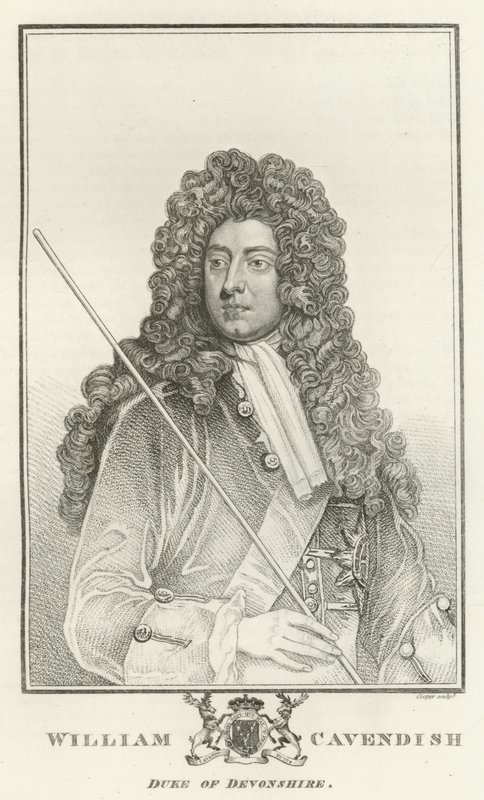 William Cavendish, Devonshiren herttua tekijältä Godfrey Kneller