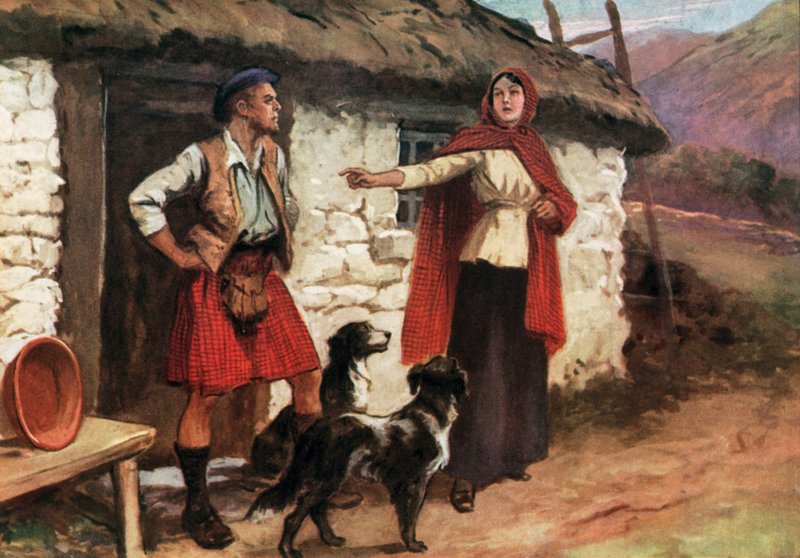 Kuvitus teokseen The Tale of the Cauldron (Satu kattilasta) tekijältä Gordon Frederick after Browne