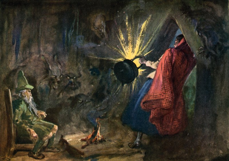 Kuvitus Padlan tarinaan tekijältä Gordon Frederick after Browne