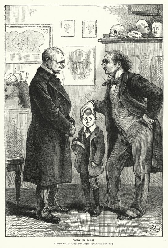 Tuntee hänen kuoppinsa (kaiverrus) tekijältä Gordon Frederick (after) Browne