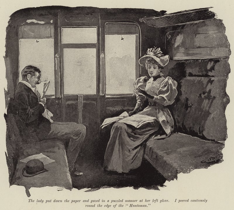 Arthur Hughesin kuvitus vain lyhyelle tarinalle tekijältä Gordon Frederick Browne