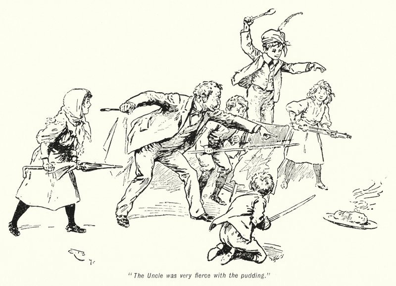 Il·lustració per a The Story of the Treasure Seekers d