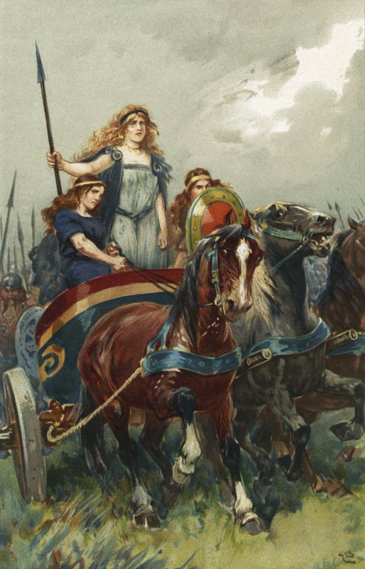 Kuningatar Boadicea tekijältä Gordon Frederick Browne