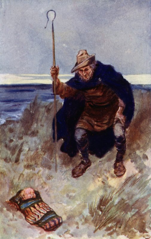 Paimen löysi hylätyn vauvan tekijältä Gordon Frederick Browne