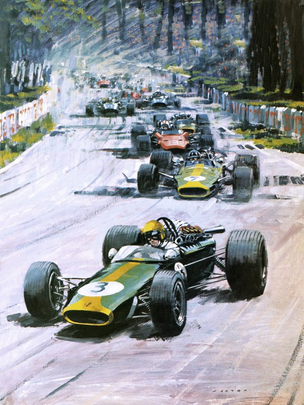 1967 Ranskan Grand Prix tekijältä Graham Coton