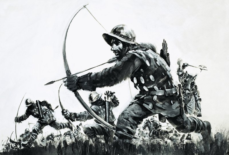 Jousimiehet Bannockburnin taistelussa tekijältä Graham Coton