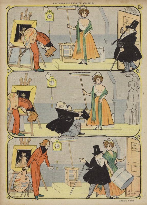 Kuvitus Le Rirelle tekijältä Guillaume Le Barrois dOrgeval