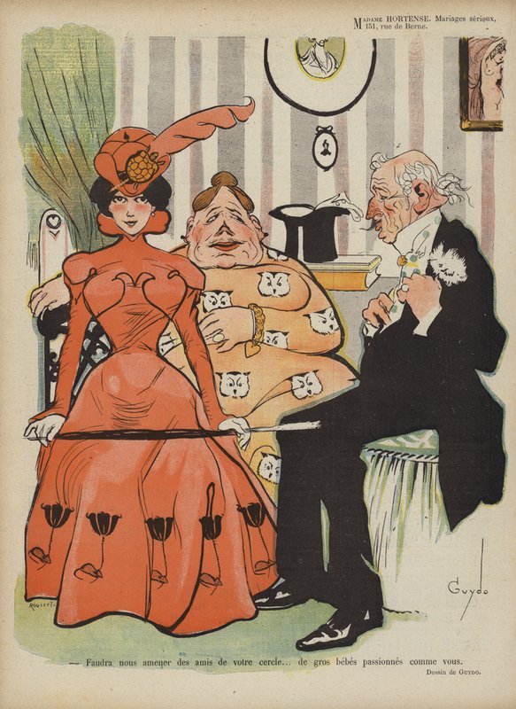 Kuvitus Le Rirelle tekijältä Guillaume Le Barrois dOrgeval