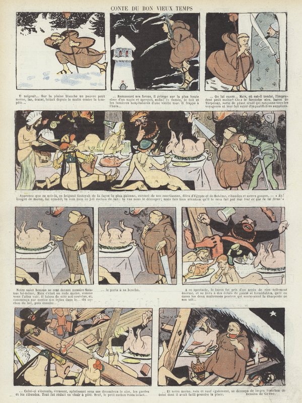 Kuvitus Le Rirelle tekijältä Guillaume Le Barrois dOrgeval