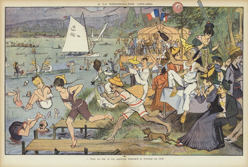 Kuvitus Le Rirelle tekijältä Guillaume Le Barrois dOrgeval