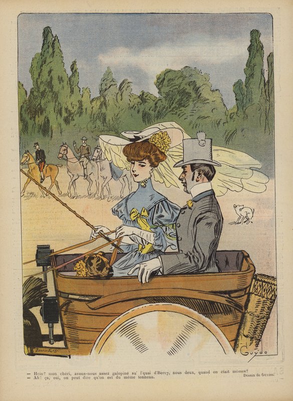 Kuvitus Le Rirelle tekijältä Guillaume Le Barrois dOrgeval