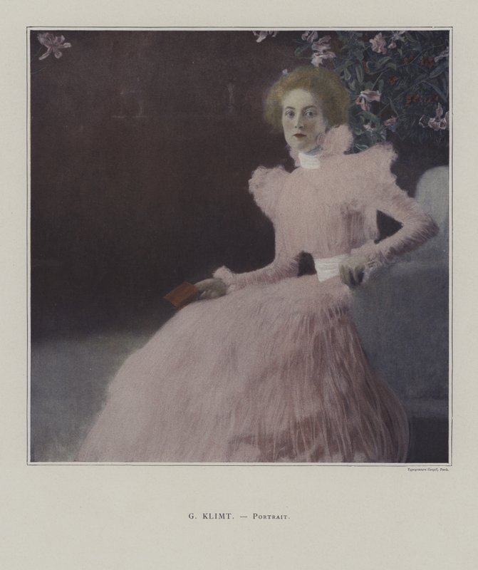 Sonja Knipsin muotokuva tekijältä Gustav Klimt