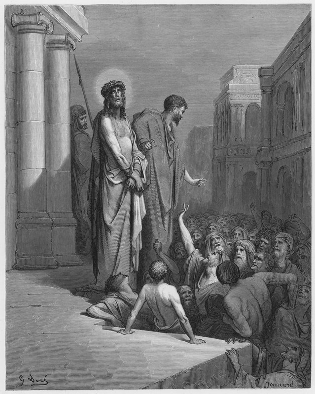 Gustave Doren Raamattu: Kristus esiteltiin kansalle tekijältä Gustave Dore
