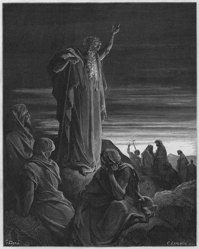 Gustave Dore Raamattu: Hesekiel profetoi tekijältä Gustave Dore