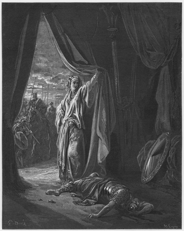 Gustave Dore Raamattu: Jael ja Sisera tekijältä Gustave Dore