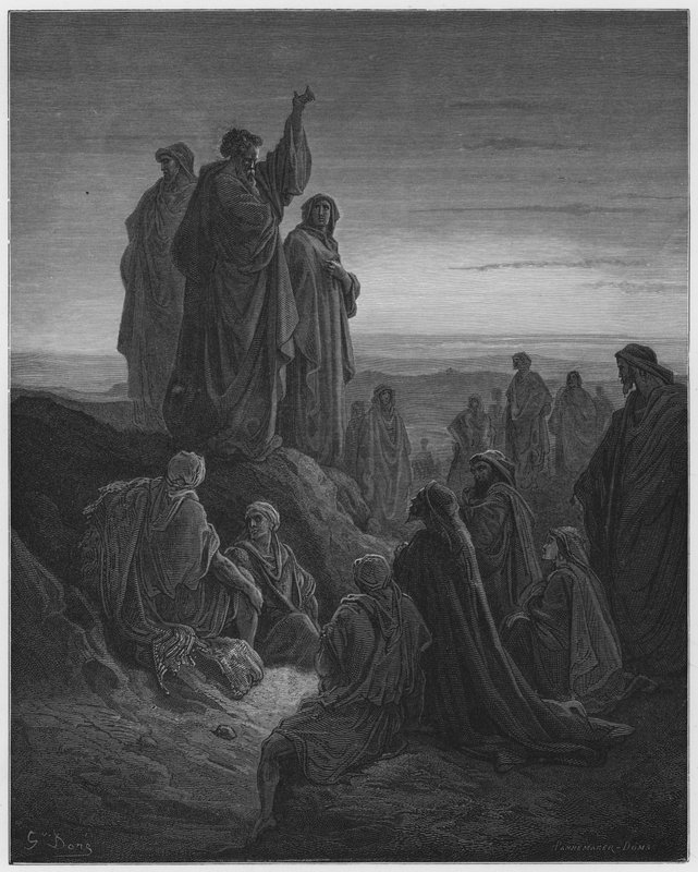 Gustave Dore Raamattu: Apostolit saarnaavat evankeliumia tekijältä Gustave Dore