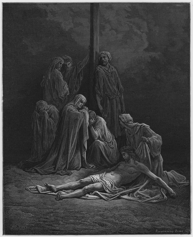 Gustave Doren Raamattu: Doreore: Kuollut Kristus tekijältä Gustave Dore