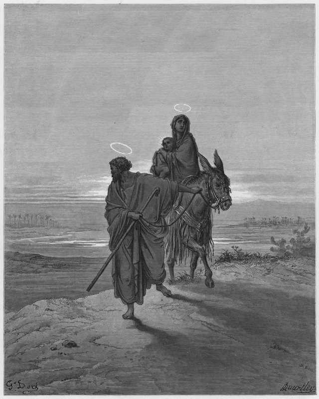 Gustave Dore Raamattu: Lento Egyptiin tekijältä Gustave Dore
