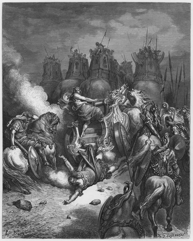 Gustave Dore Raamattu: Antiokoksen rangaistus tekijältä Gustave Dore