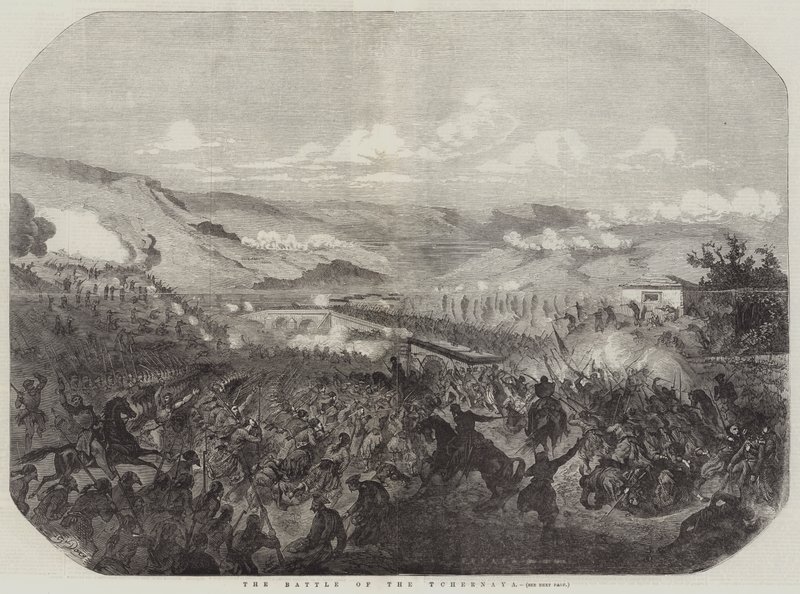 Tchernayan taistelu tekijältä Gustave Dore