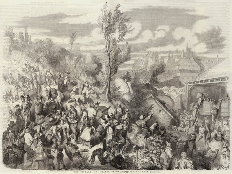 Vintage Ranskassa tekijältä Gustave Dore