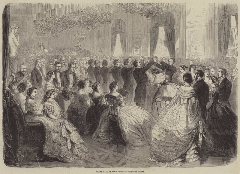 Grand Ball Pariisissa piti kreivi de Morny tekijältä Gustave Janet