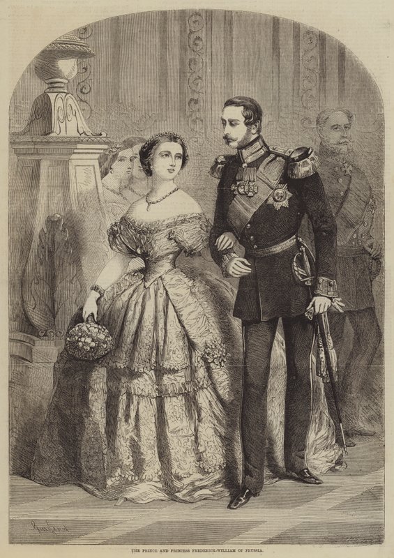 Preussin prinssi ja prinsessa Frederick-William tekijältä Gustave Janet