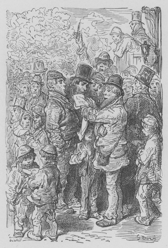 Derbyssä, The Program Merchant tekijältä Gustave after Dore