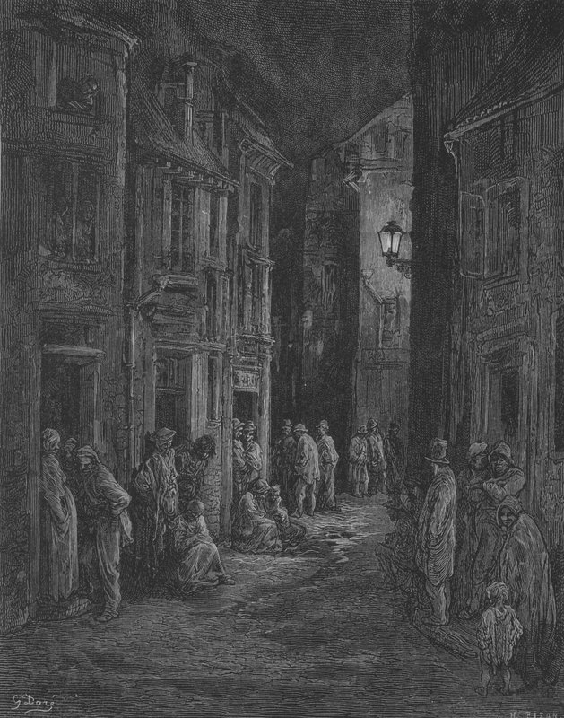 Bluegate Fields tekijältä Gustave after Dore