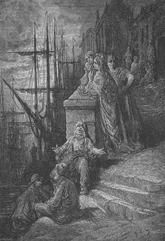Famille De Marins tekijältä Gustave after Dore