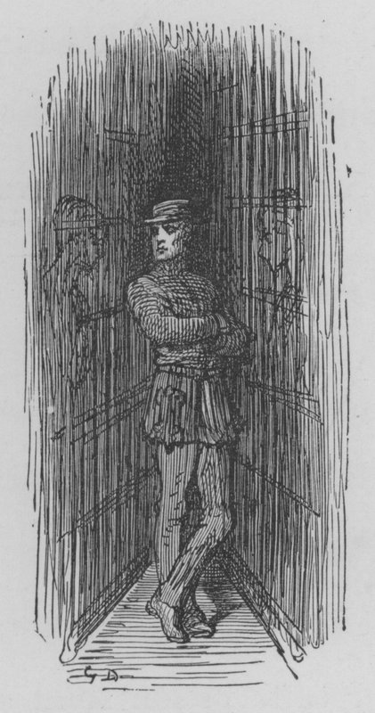 Vankilan valvoja tekijältä Gustave after Dore