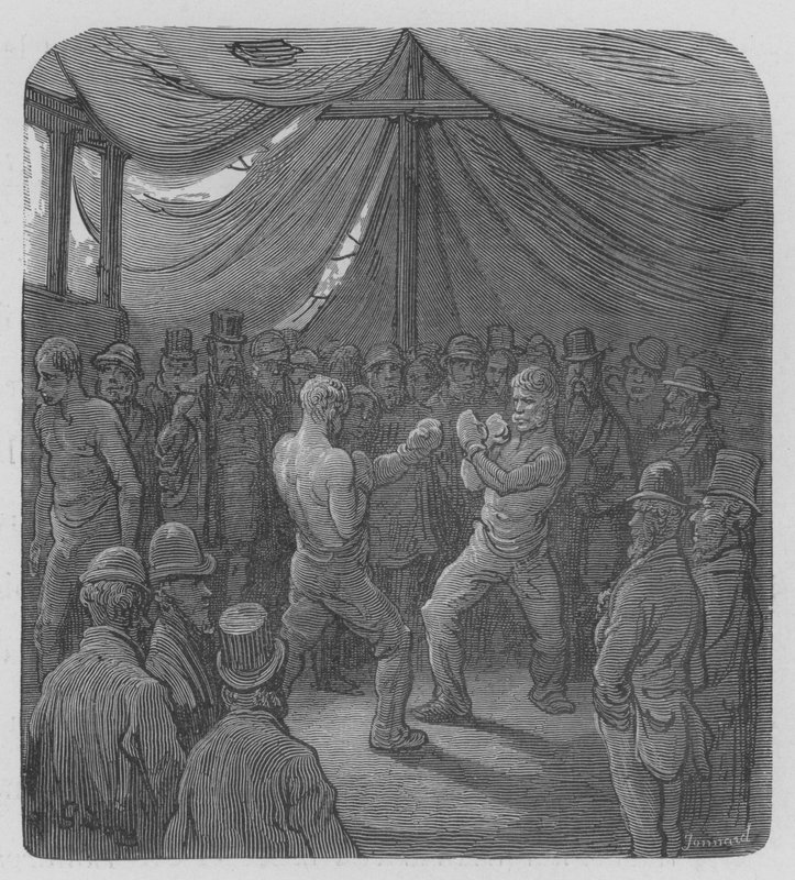 Nyrkkeily tekijältä Gustave after Dore