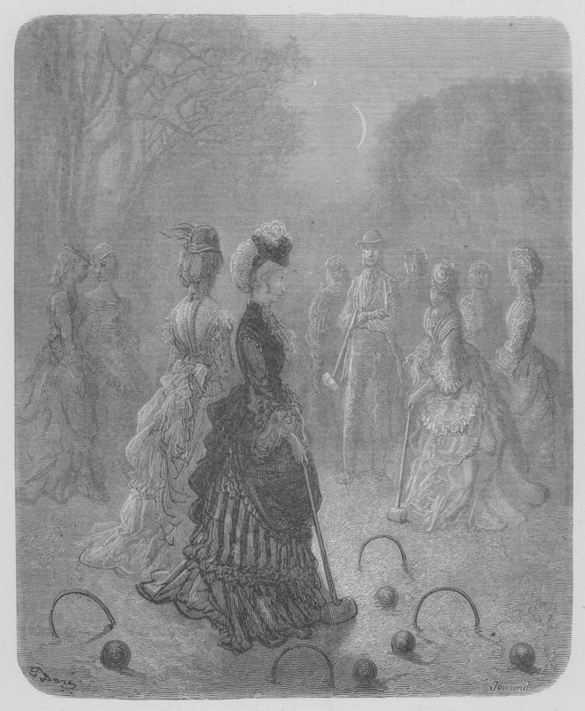 Crocket Party Belgravia Gardenissa tekijältä Gustave after Dore