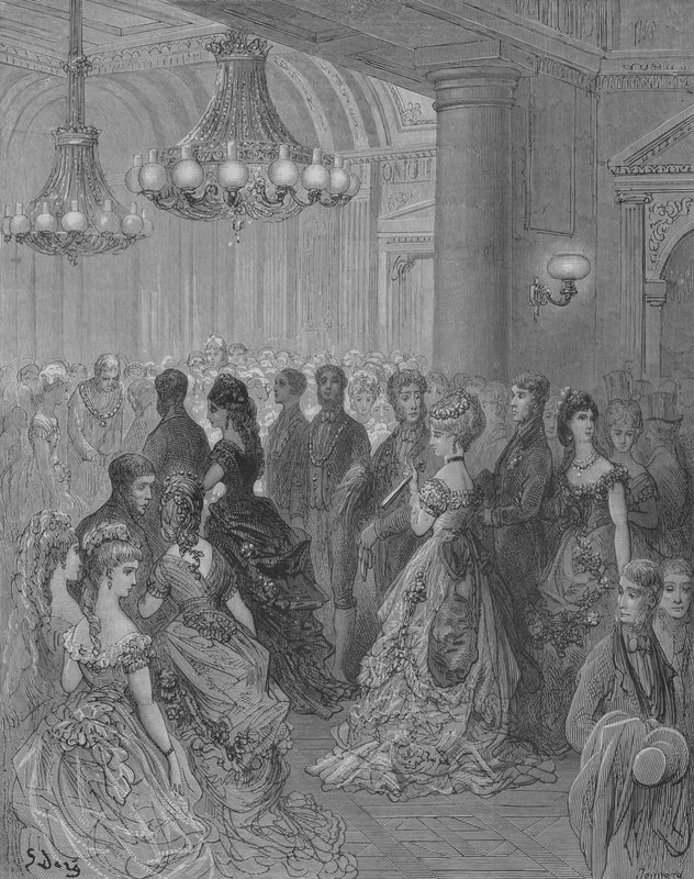Mansion-house, Au Bal tekijältä Gustave after Dore