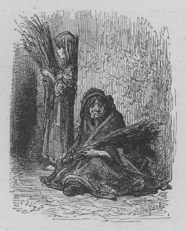 Laventelikauppiaat tekijältä Gustave after Dore