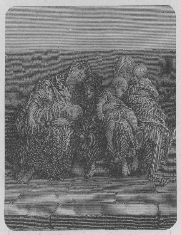 Äidit Ja Lapset tekijältä Gustave after Dore
