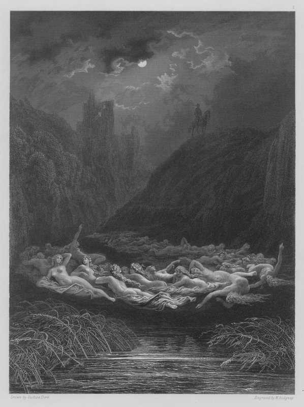 Keijujen piiri tekijältä Gustave after Dore
