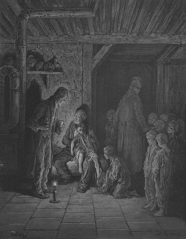 Turvakoti tekijältä Gustave after Dore