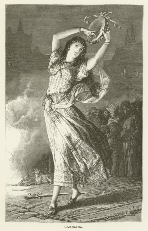 Esmeralda tekijältä Gustave Brion