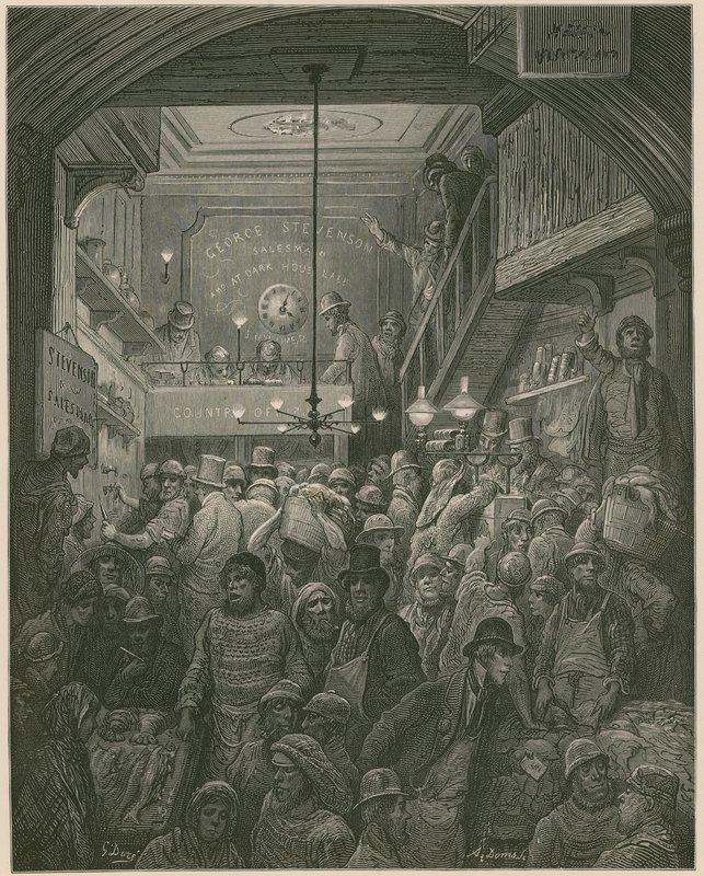 Billingsgate tekijältä Gustave Dore