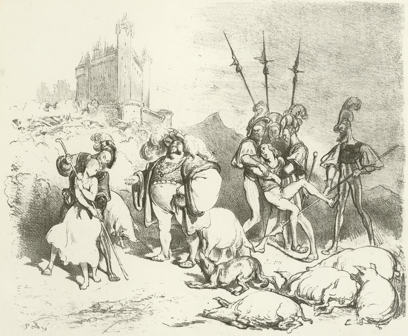 Feodaalinen käyttö (syväpaino) tekijältä Gustave Dore
