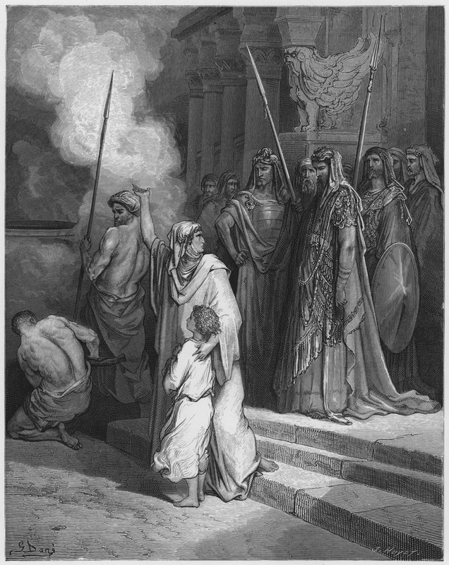 Gustave Dore Raamattu: Äidin rohkeus tekijältä Gustave Dore